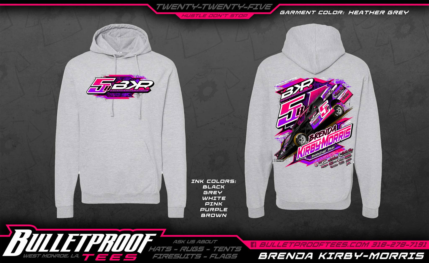 Pink and Purple Hoodie