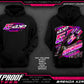 Pink and Purple Hoodie